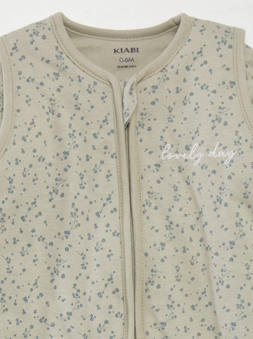 Sacco nanna caldo stampato a fiori - TOG 2 - Kiabi