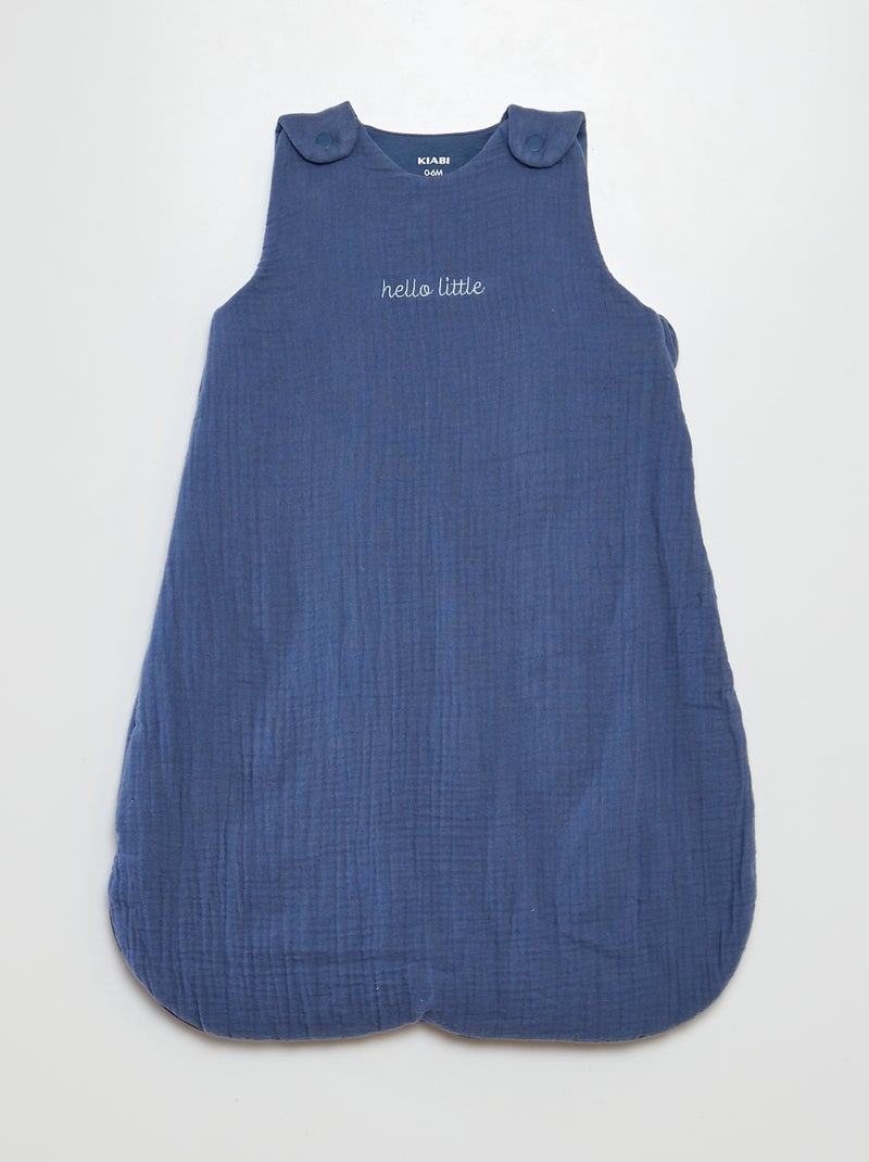 Sacco nanna caldo TOG 2 con maniche removibili BLU - Kiabi