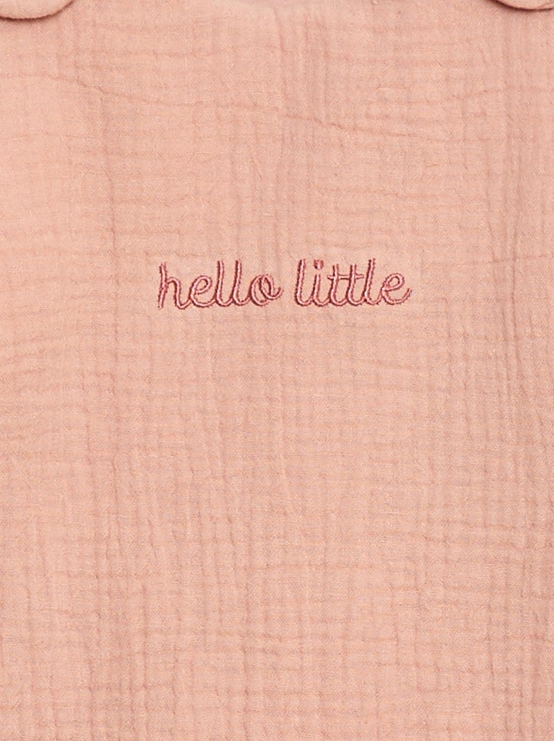 Sacco nanna caldo TOG 2 con maniche removibili Rosa - Kiabi