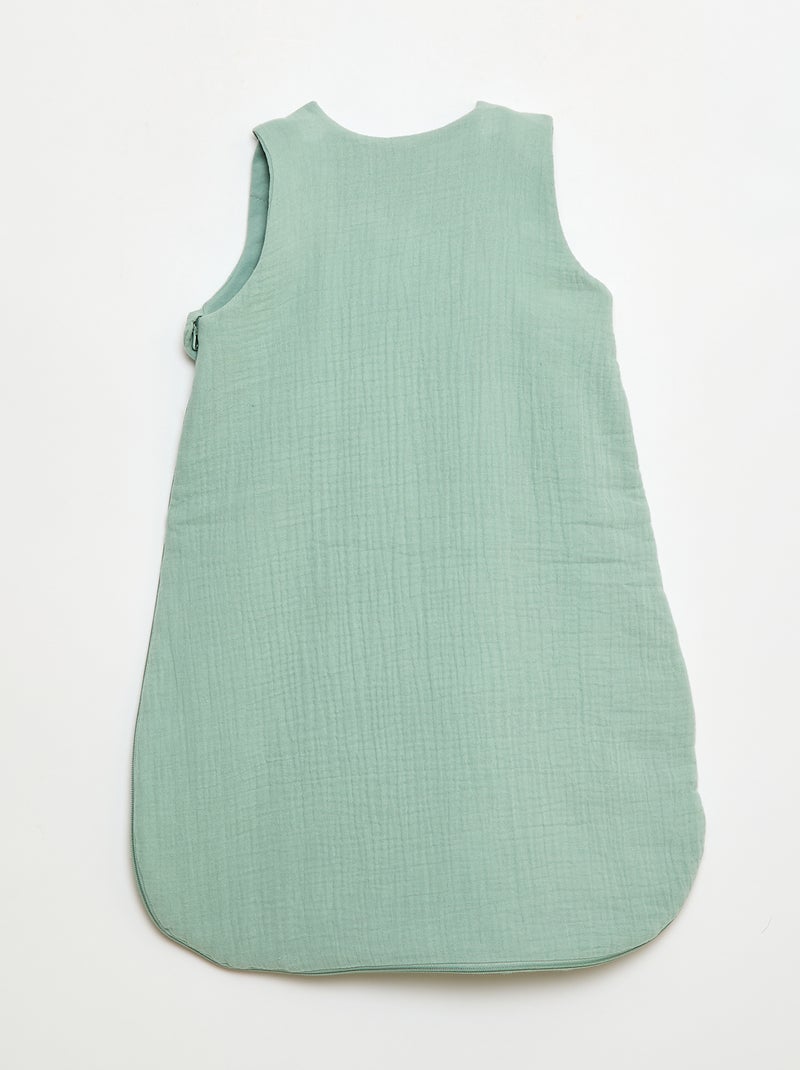 Sacco nanna caldo TOG 2 con maniche rimovibili Verde - Kiabi