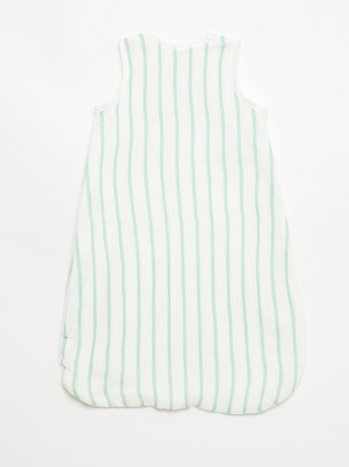 Sacco nanna con cerniera senza maniche 'Disney' 'Stitch' in velluto - Kiabi