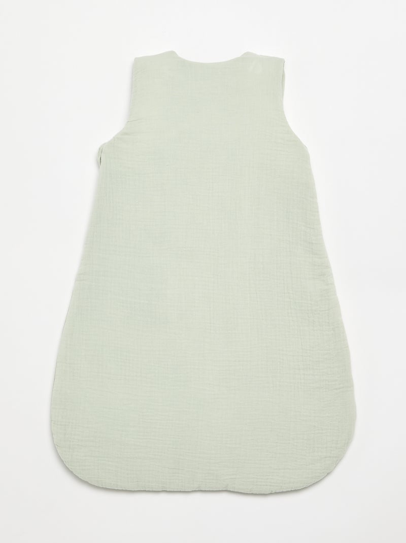 Sacco nanna con colletto fantasia Verde - Kiabi