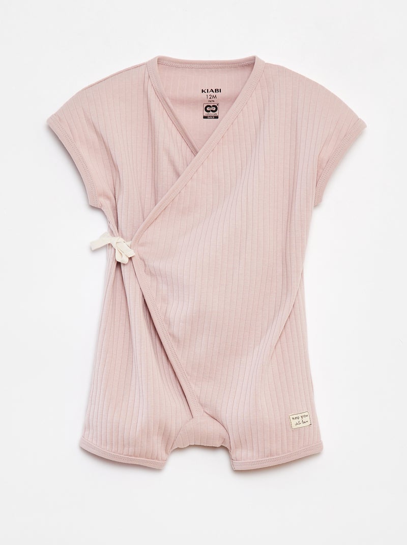 Sacco nanna con scollo incrociato ROSA - Kiabi