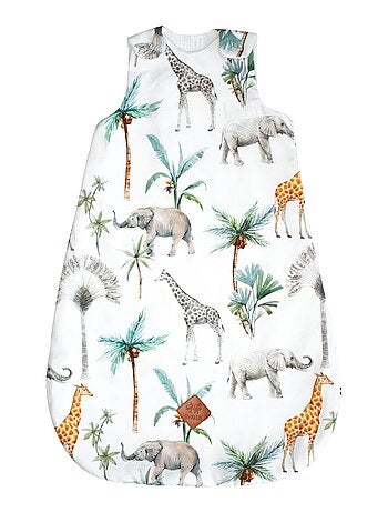 Sacco nanna estivo in cotone - tog 0,5 - safari | sevira kids | sevira kids