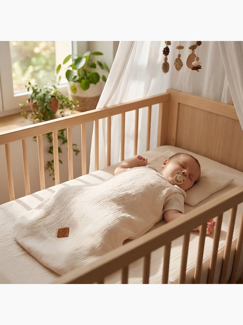 Sacco nanna estivo in garza di cotone - tog 0.5 | sevira kids | sevira kids Beige - Kiabi