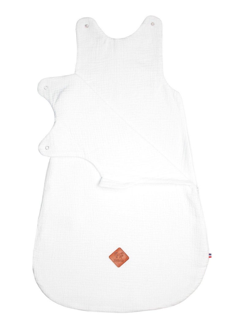 Sacco nanna estivo in garza di cotone - tog 0.5 | sevira kids | sevira kids Bianco - Kiabi