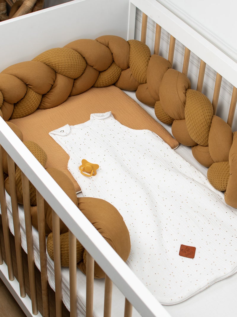 Sacco nanna estivo in garza di cotone - tog 0.5 | sevira kids | sevira kids Bianco dorato - Kiabi