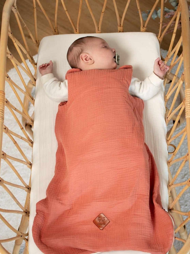 Sacco nanna estivo in garza di cotone - tog 0.5 | sevira kids | sevira kids Blu cielo - Kiabi