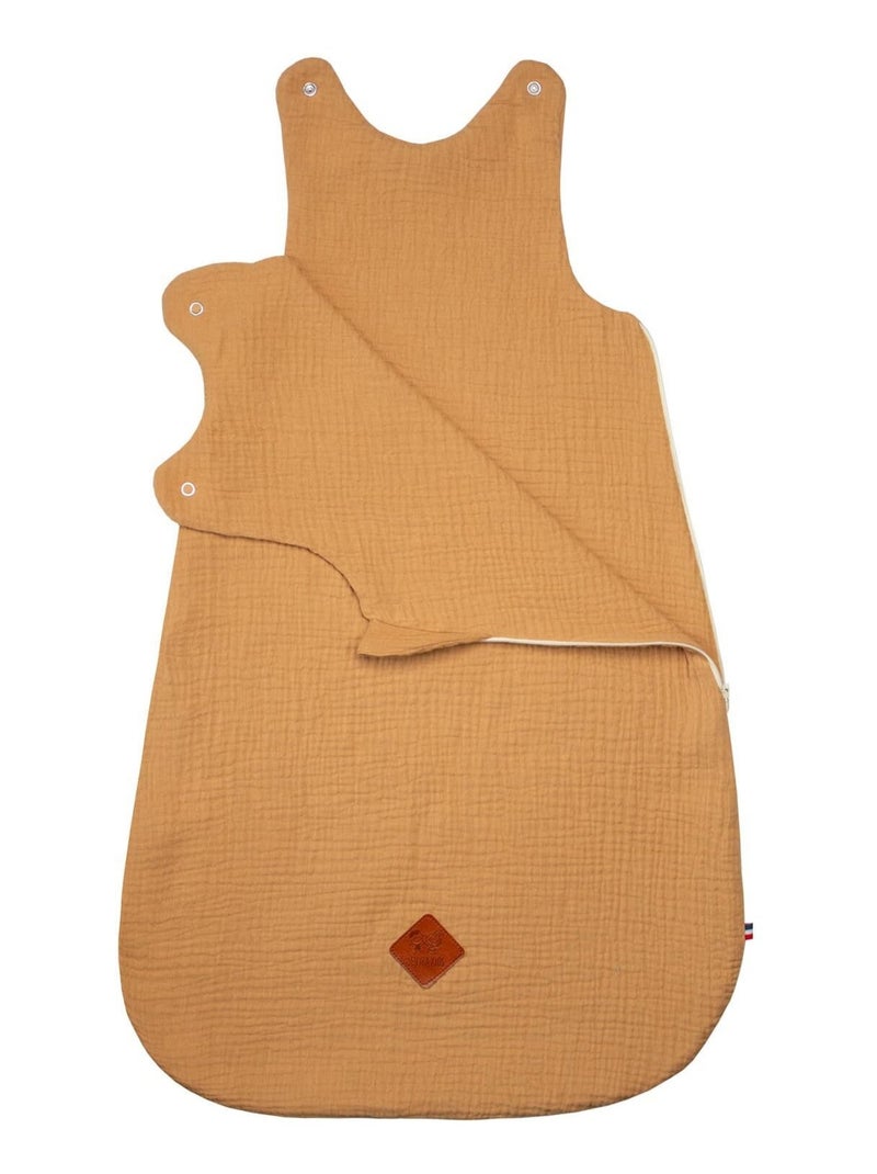 Sacco nanna estivo in garza di cotone - tog 0.5 | sevira kids | sevira kids Marrone chiaro - Kiabi