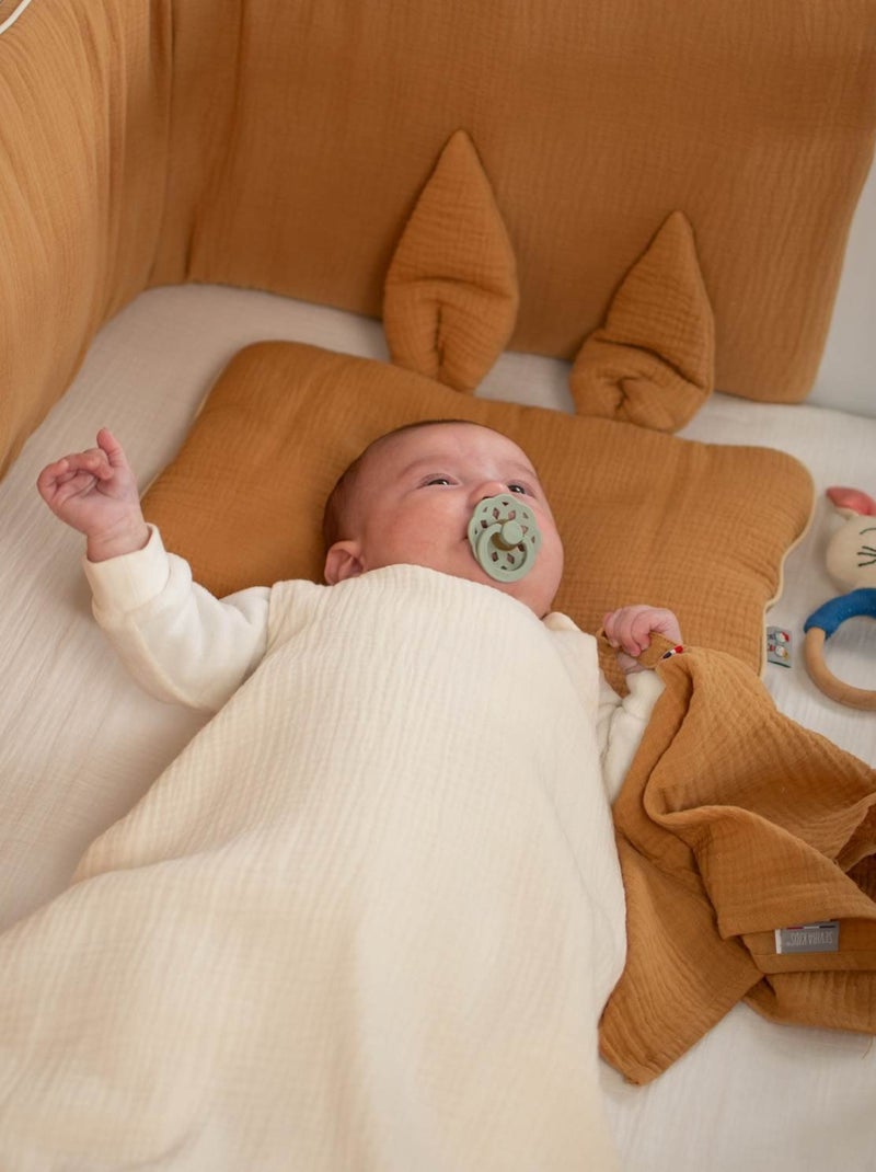 Sacco nanna estivo in garza di cotone - tog 0.5 | sevira kids | sevira kids Marrone chiaro - Kiabi
