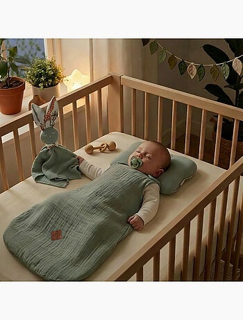 Sacco nanna estivo in garza di cotone - tog 0.5 | sevira kids | sevira kids