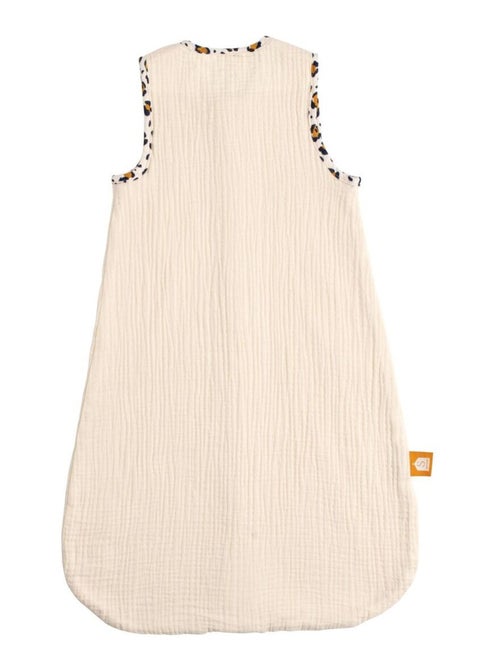 Sacco nanna estivo in garza di cotone con finiture leopardate per - SAUTHON - Kiabi