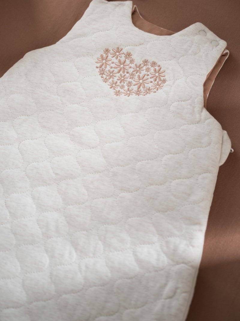 Sacco nanna imbottito per bebè in cotone - SAUTHON Beige - Kiabi