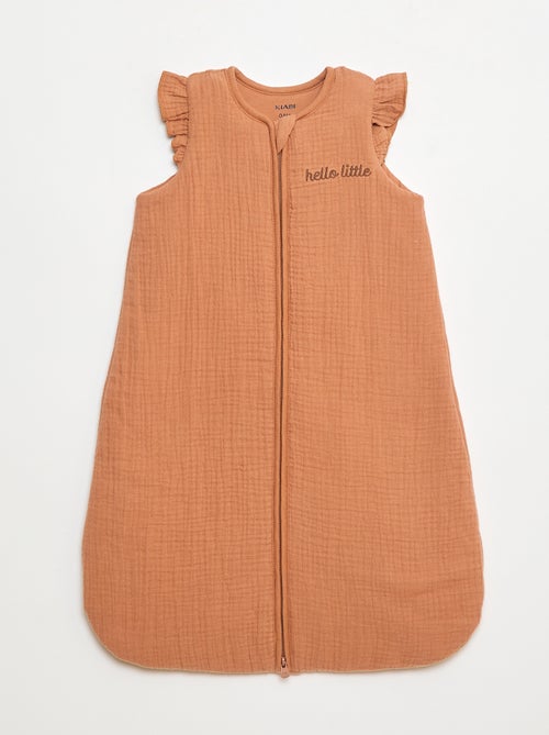 Sacco nanna in doppia garza di cotone senza maniche TOG 2 - Kiabi