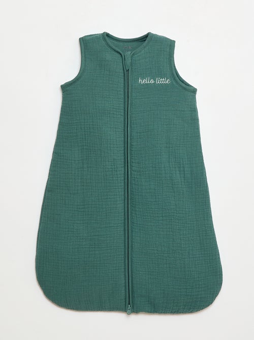 Sacco nanna in doppia garza di cotone senza maniche TOG 2 - Kiabi