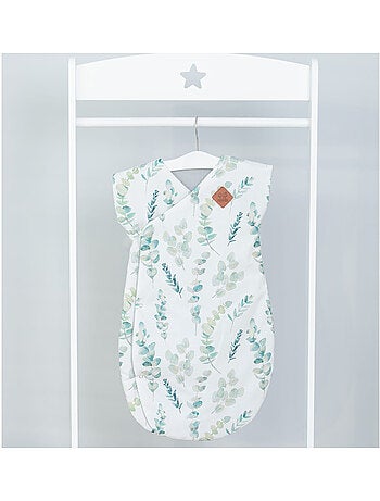 Sacco nanna in felpa di cotone, eucalyptus | sevira kids | sevira kids
