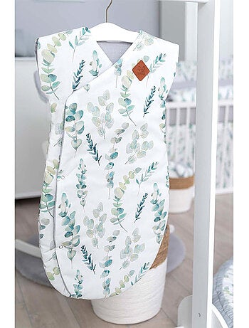 Sacco nanna in felpa di cotone, eucalyptus | sevira kids | sevira kids