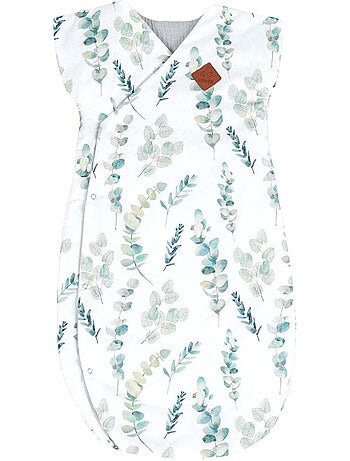 Sacco nanna in felpa di cotone, eucalyptus | SEVIRA KIDS
