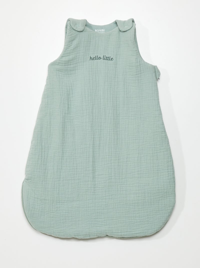 Sacco nanna in garza di cotone - TOG 2.5 VERDE - Kiabi