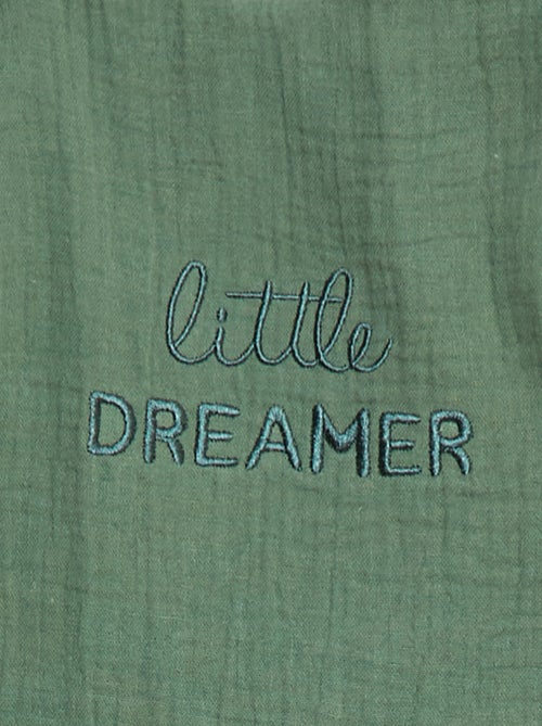 Sacco nanna in garza di cotone con maniche rimovibili TOG 2,5 - Kiabi