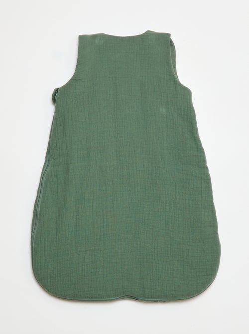 Sacco nanna in garza di cotone con maniche rimovibili TOG 2,5 - Kiabi