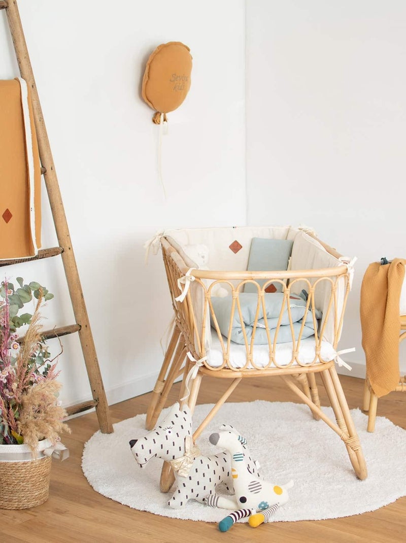 Sacco nanna in lino lavato | SEVIRA KIDS Verde acqua - Kiabi