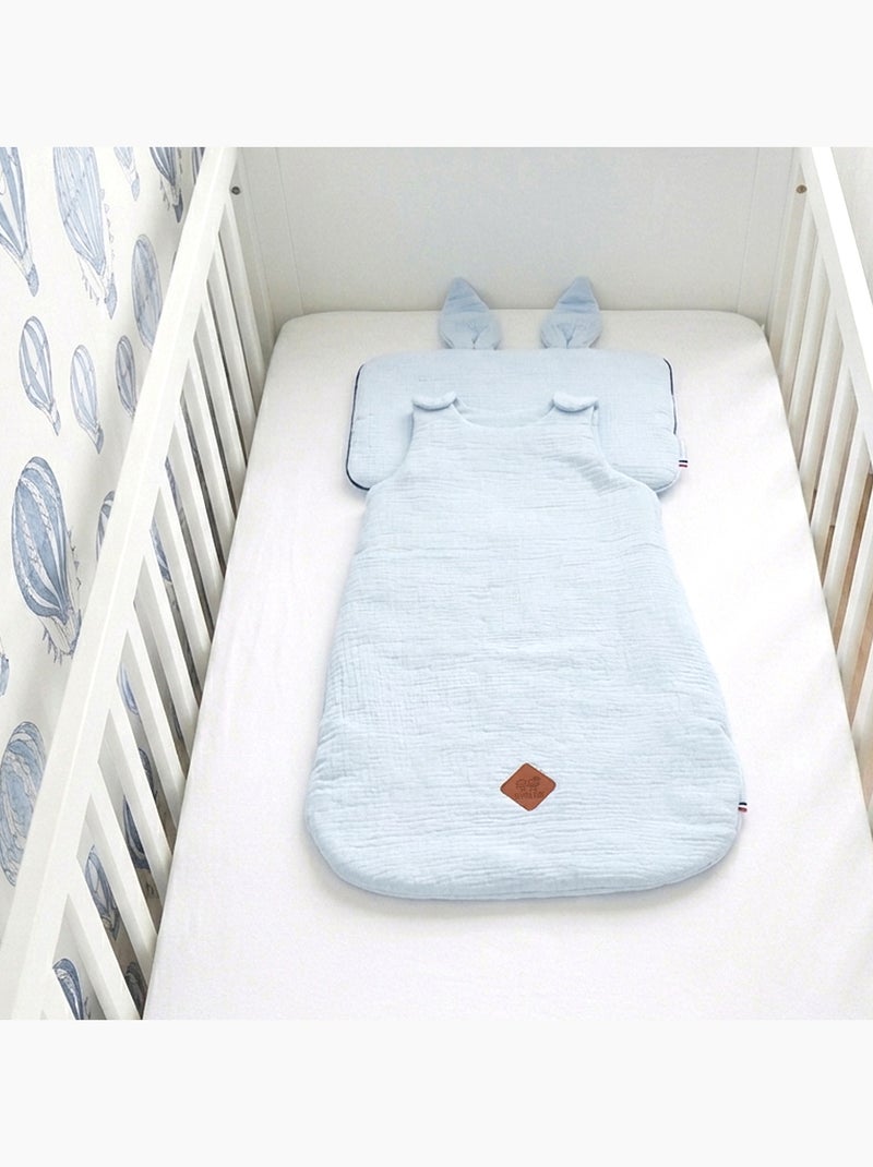 Sacco nanna in mussola di cotone tog 2 | SEVIRA KIDS Blu - Kiabi