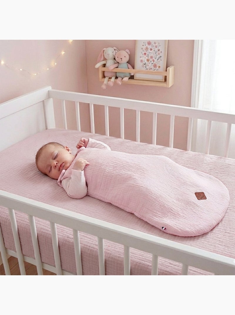 Sacco nanna in mussola di cotone tog 2 | SEVIRA KIDS Rosa antico - Kiabi