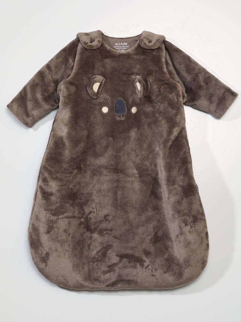 Sacco nanna in pile - TOG 3 Marrone scuro - Kiabi