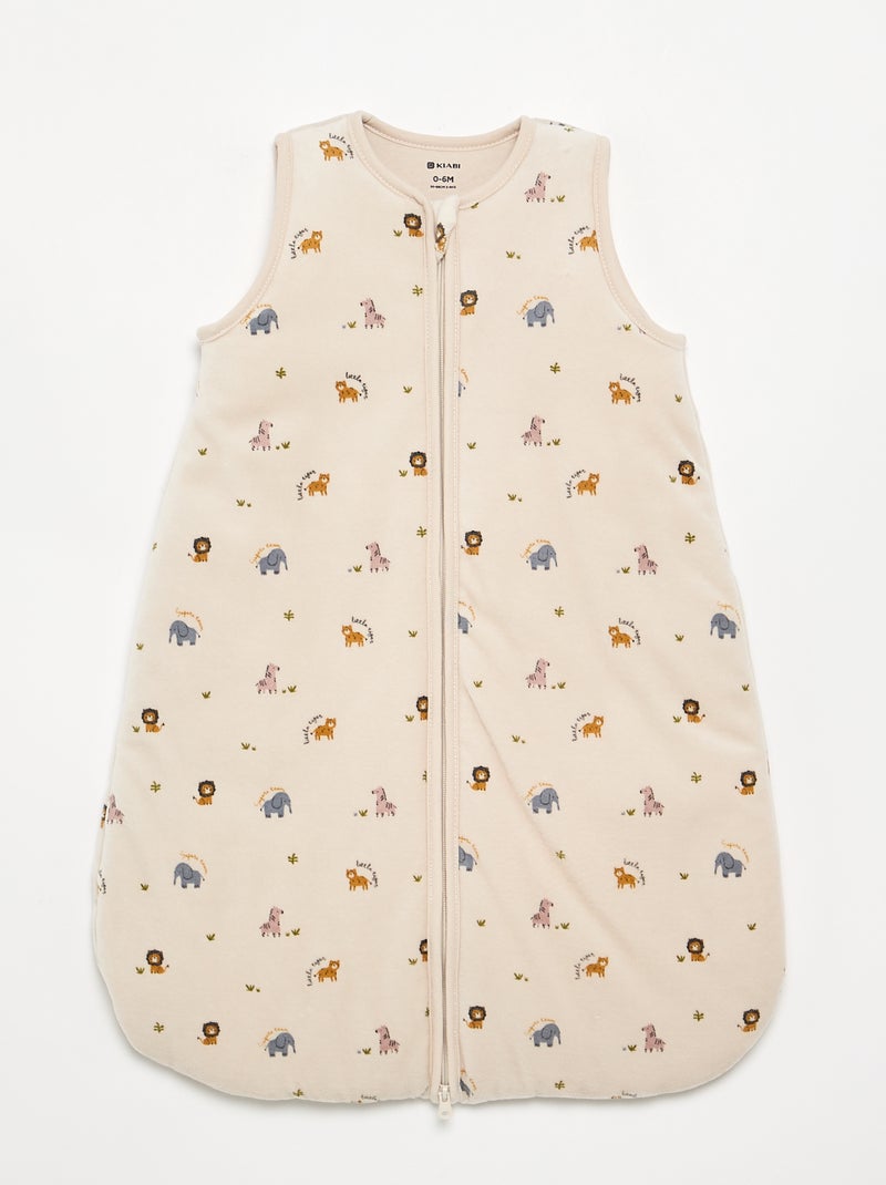 Sacco nanna in velluto Beige - Kiabi