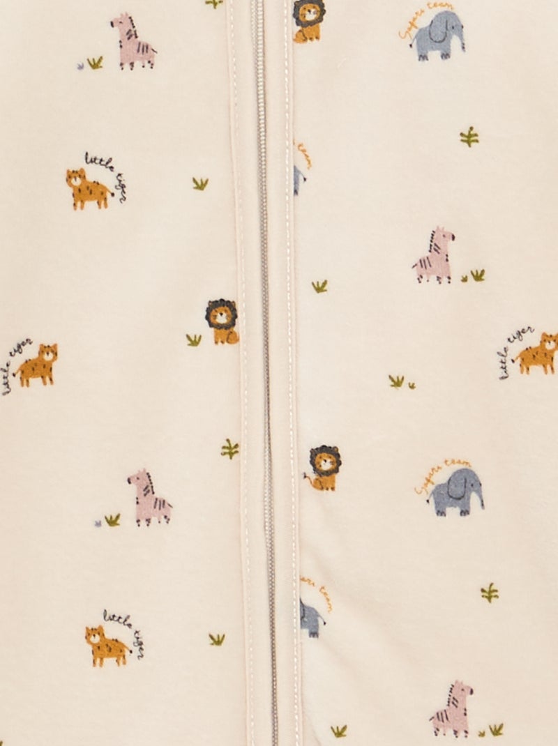 Sacco nanna in velluto Beige - Kiabi