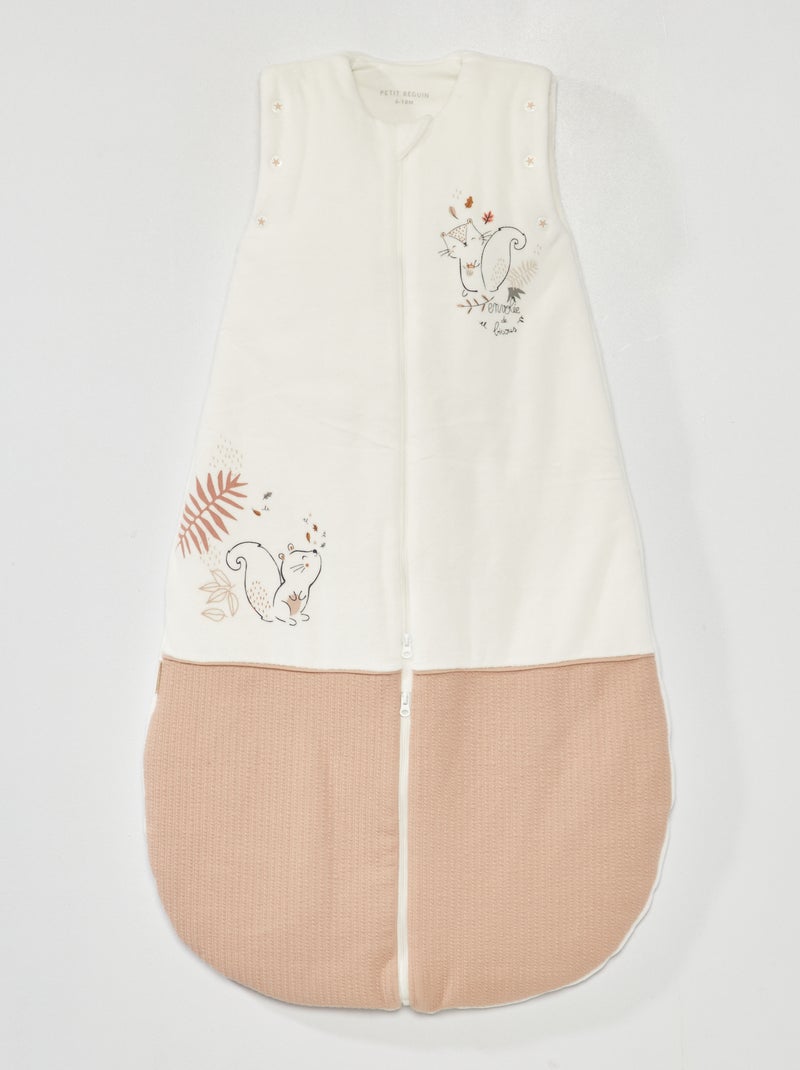 Sacco nanna in velluto 'Petit Beguin' - TOG 3 BIANCO - Kiabi