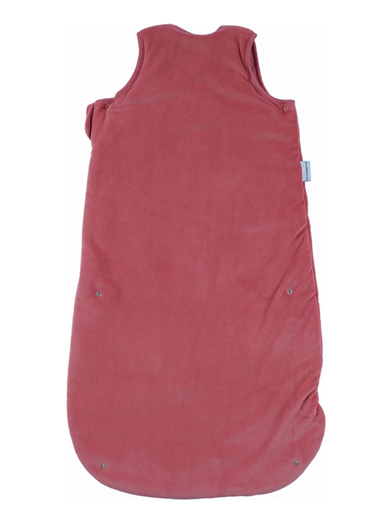 Sacco nanna invernale  6/18 mesi regolabile 2.5 Tog cotone bio Bordeaux - Kiabi