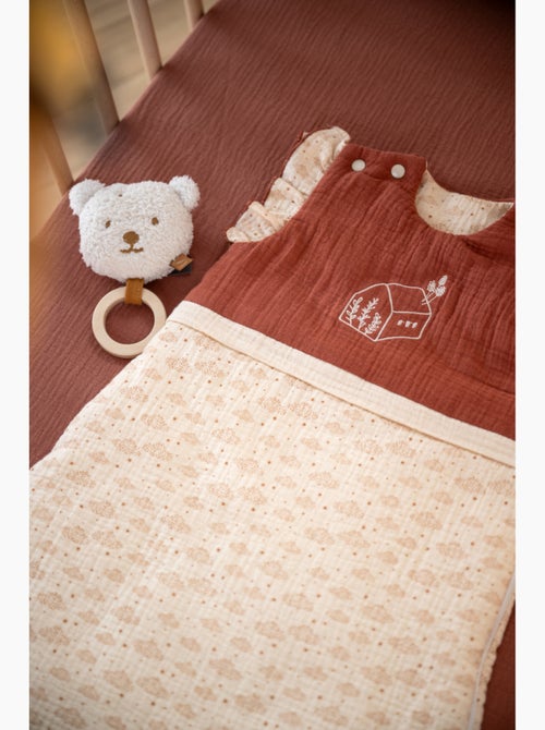 Sacco nanna invernale con volant in doppia garza di - SAUTHON - Kiabi