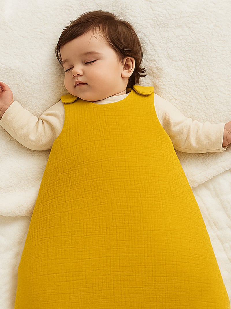 Sacco nanna invernale in cotone biologico Beige argilla - Kiabi
