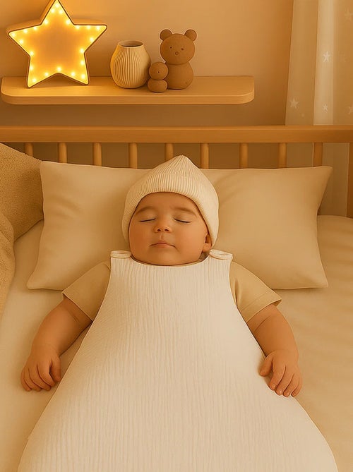 Sacco nanna invernale in cotone biologico - Kiabi