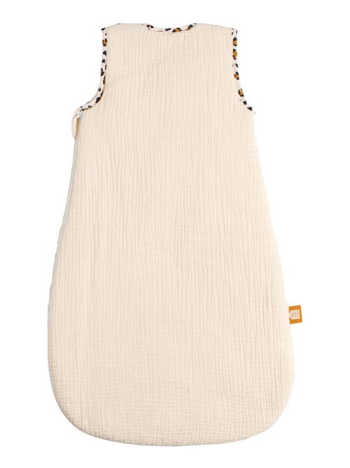 Sacco nanna invernale in garza di cotone con finiture leopardate per - SAUTHON - Kiabi