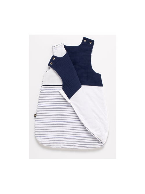 Sacco nanna invernale per neonati in doppia garza di cotone - SAUTHON - Kiabi