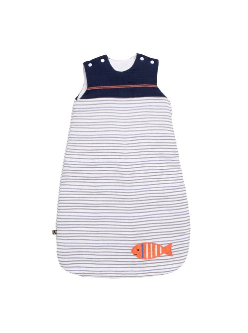 Sacco nanna invernale per neonati in doppia garza di cotone - SAUTHON - Kiabi