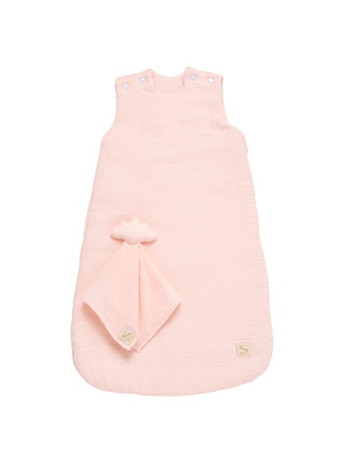 Sacco nanna invernale per neonati in doppia garza di cotone e relativo piumino a - SAUTHON - Kiabi
