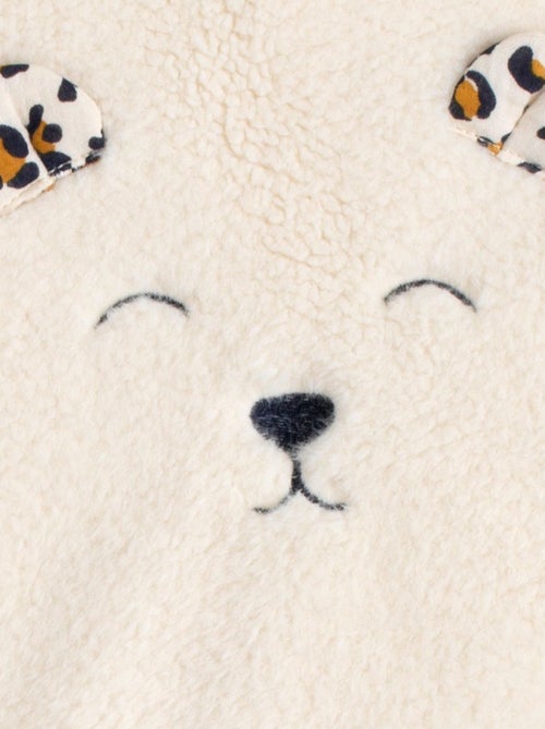 Sacco nanna invernale per neonato in sherpa con finiture - SAUTHON - Kiabi