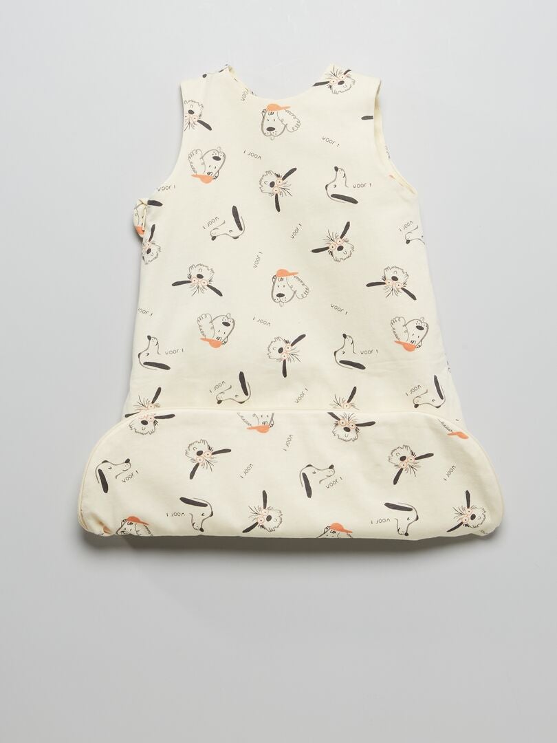 Sacco nanna leggero in jersey - TOG 1 BIANCO - Kiabi