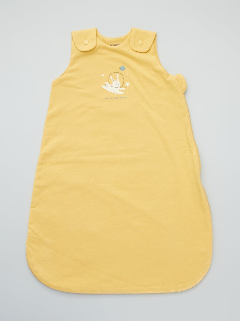 Sacco nanna leggero in jersey - TOG 1 Giallo - Kiabi