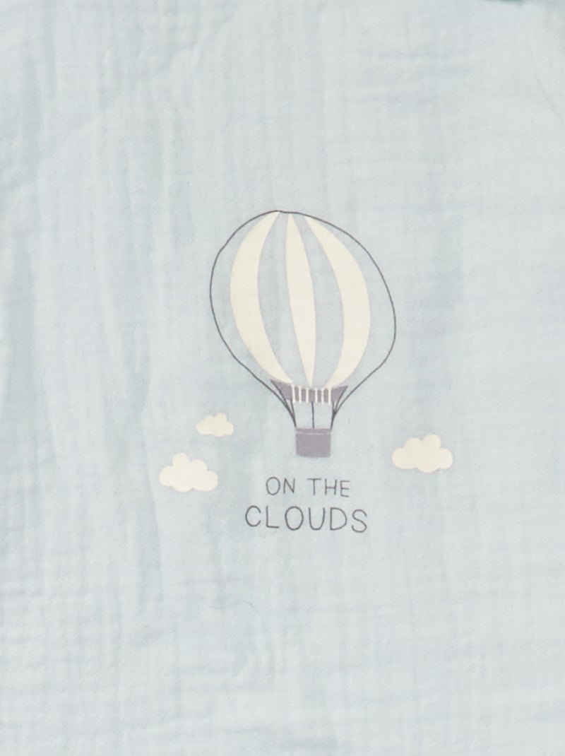 Sacco nanna leggero senza maniche BLU - Kiabi