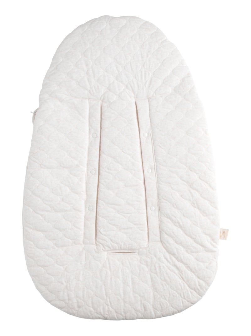 Sacco nanna neonato con 5 chiusure in cotone - SAUTHON Bianco Rosa - Kiabi