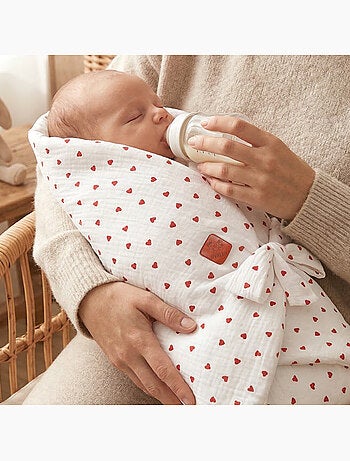 Sacco nanna neonato evolutivo in mussola a doppio strato | SEVIRA KIDS