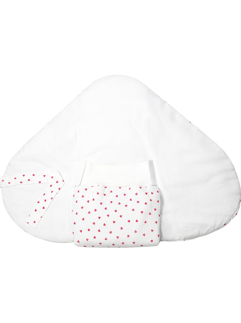 Sacco nanna neonato evolutivo in mussola a doppio strato | SEVIRA KIDS Rosso - Kiabi