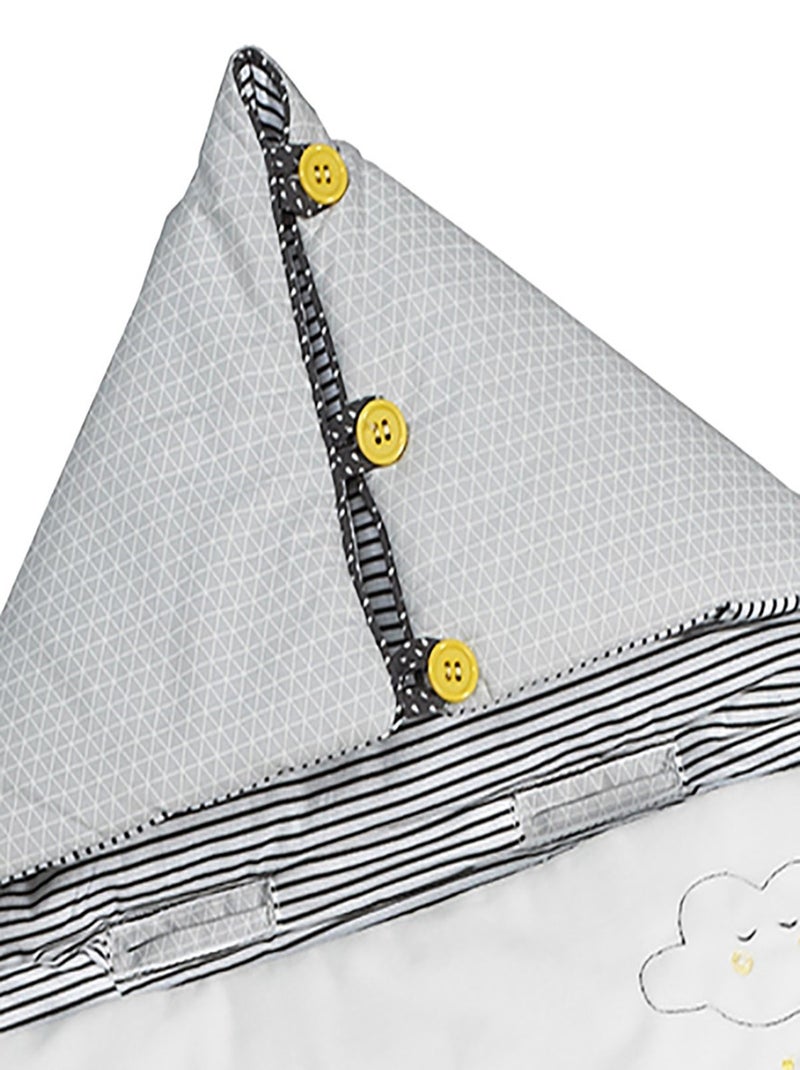 Sacco nanna nomade 0-3 mesi in cotone - SAUTHON Grigio - Kiabi