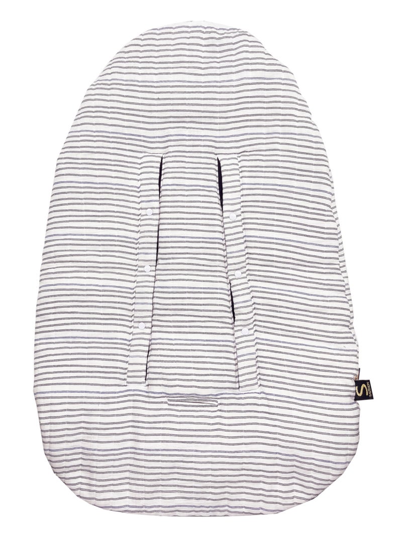 Sacco nanna nomade 5 - SAUTHON Bianco Blu - Kiabi