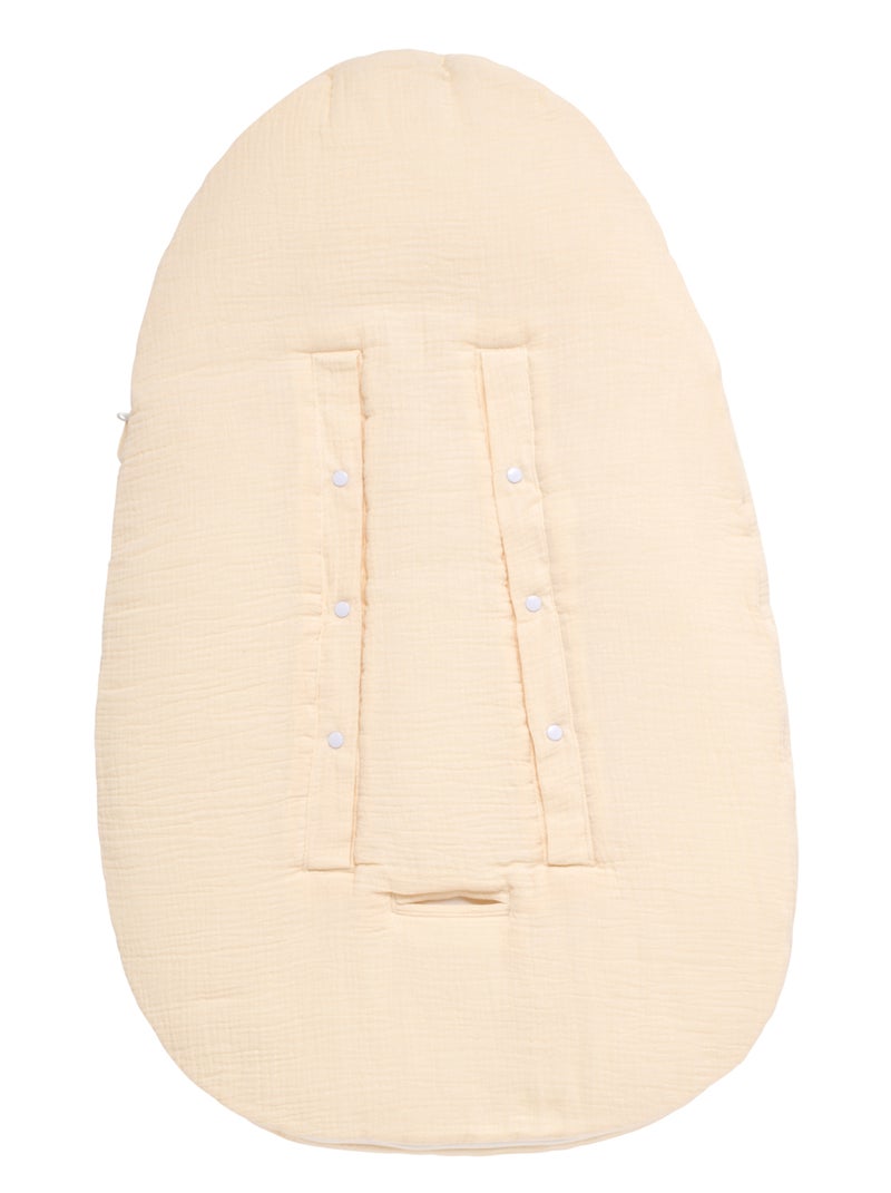 Sacco nanna nomade 5 lacci in doppia garza di - SAUTHON Beige - Kiabi